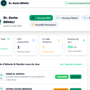 Medicab – Logiciel Complet de Gestion de Cabinet Médical